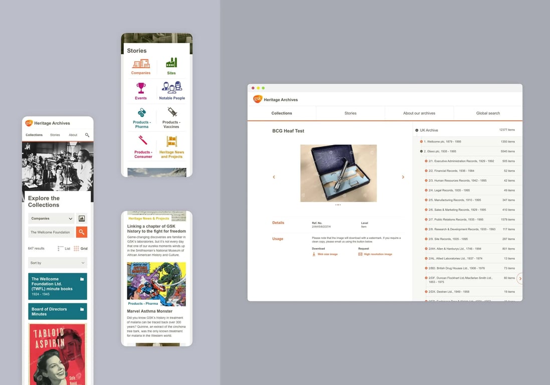GSK Heritage Archives case study image 1