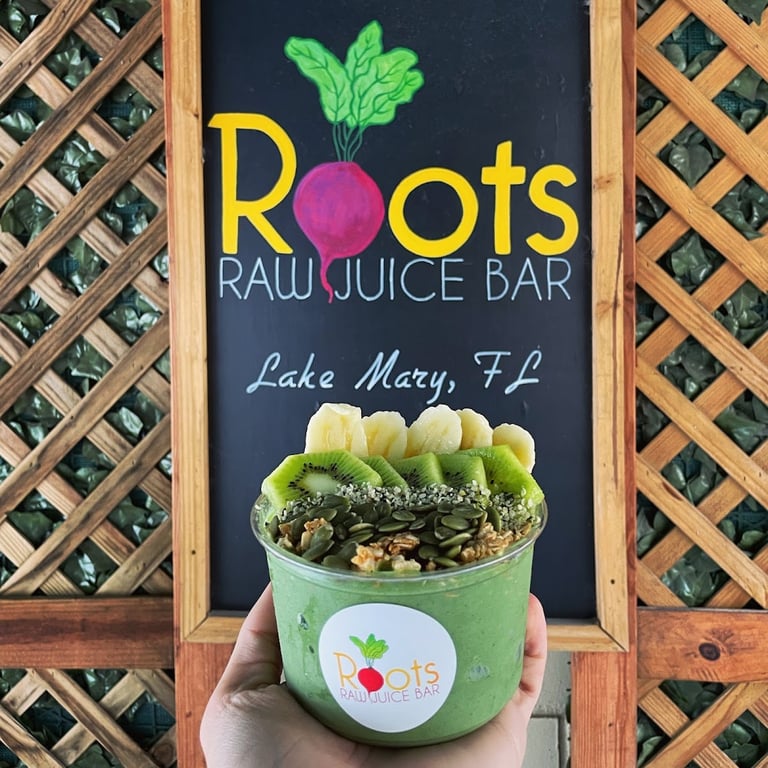 Root’s Raw Juice Bar