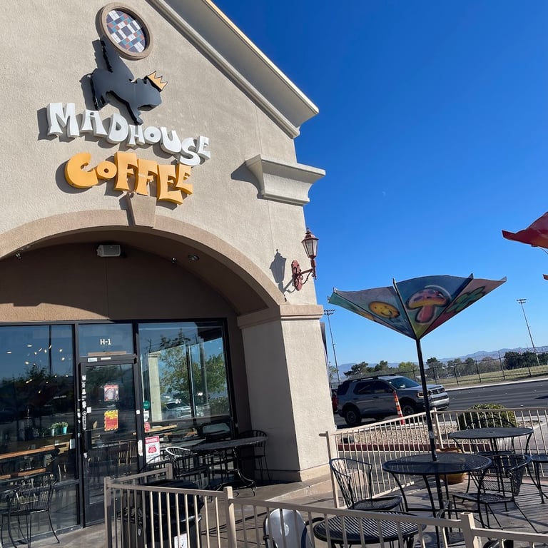 Madhouse Coffee — The Original Location · Est. 2006