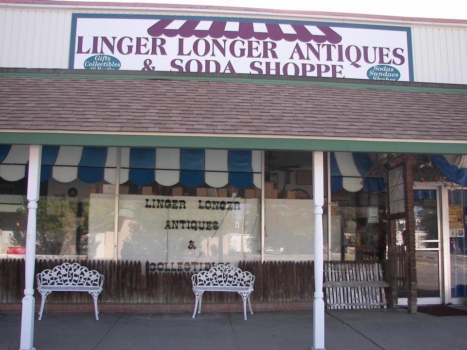 Linger Longer Antiques LLC & Old Fashioned Soda Fountain