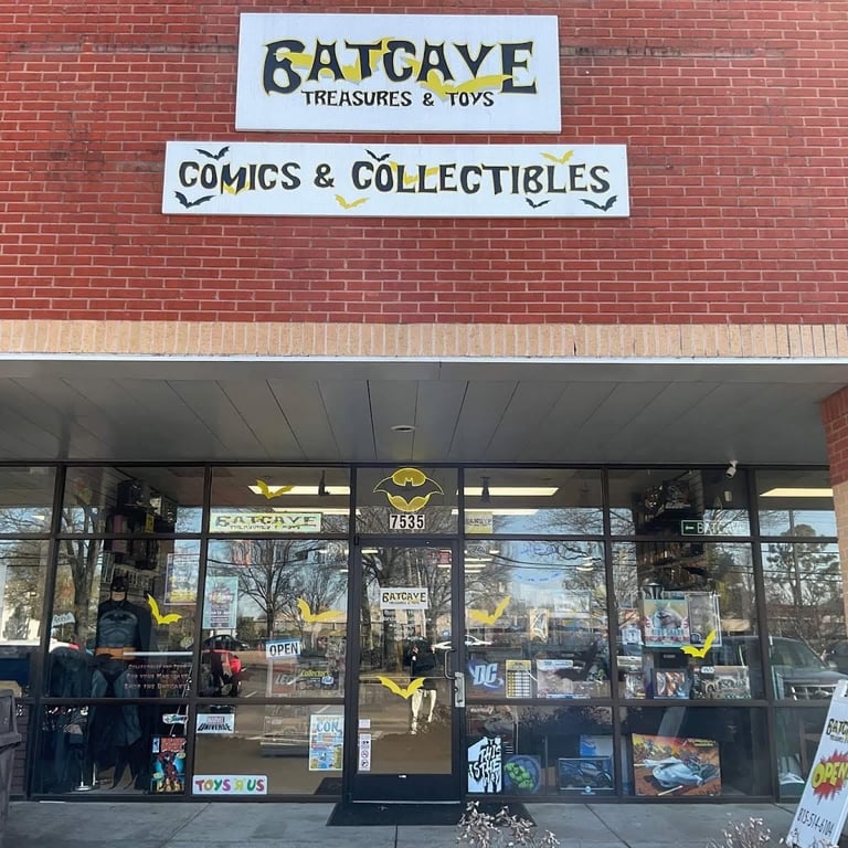 Batcave Treasures and Toys