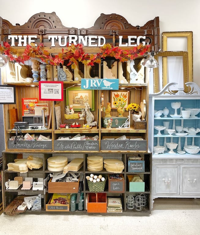 The Turned Leg at Plaza Antiques & Collectibles Mall
