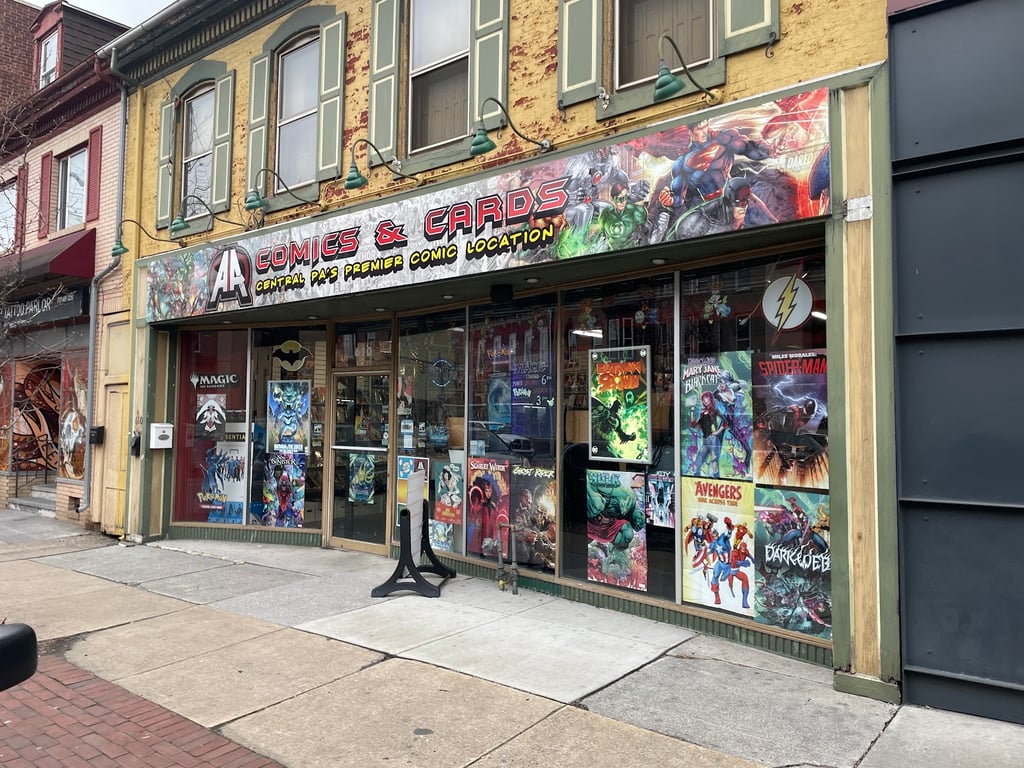 Photo of AA Comics and Cards
