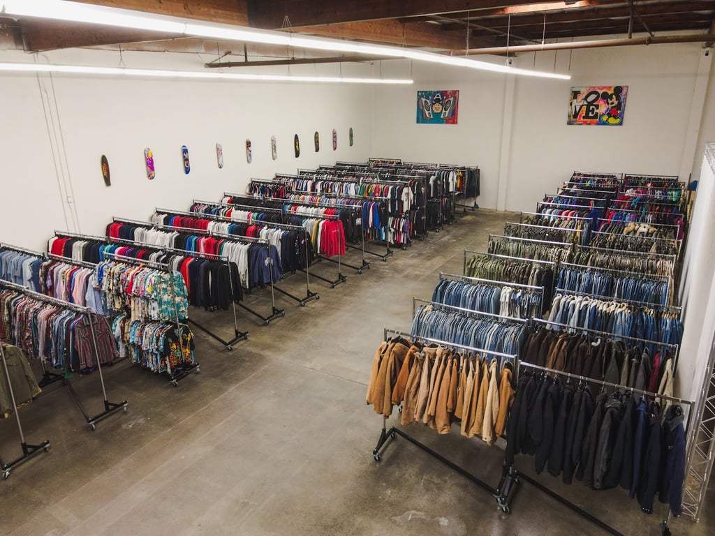 Ora Industries Wholesale vintage clothing Los Angeles California