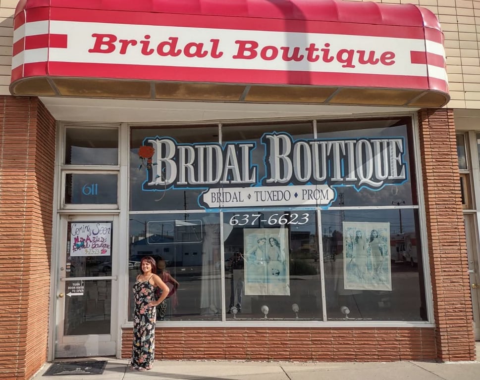 Photo of Ms. Arias’ Formal Boutique