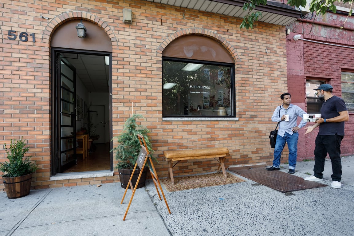 Photo of Sure Things — books, vintage objects, and other collected goods