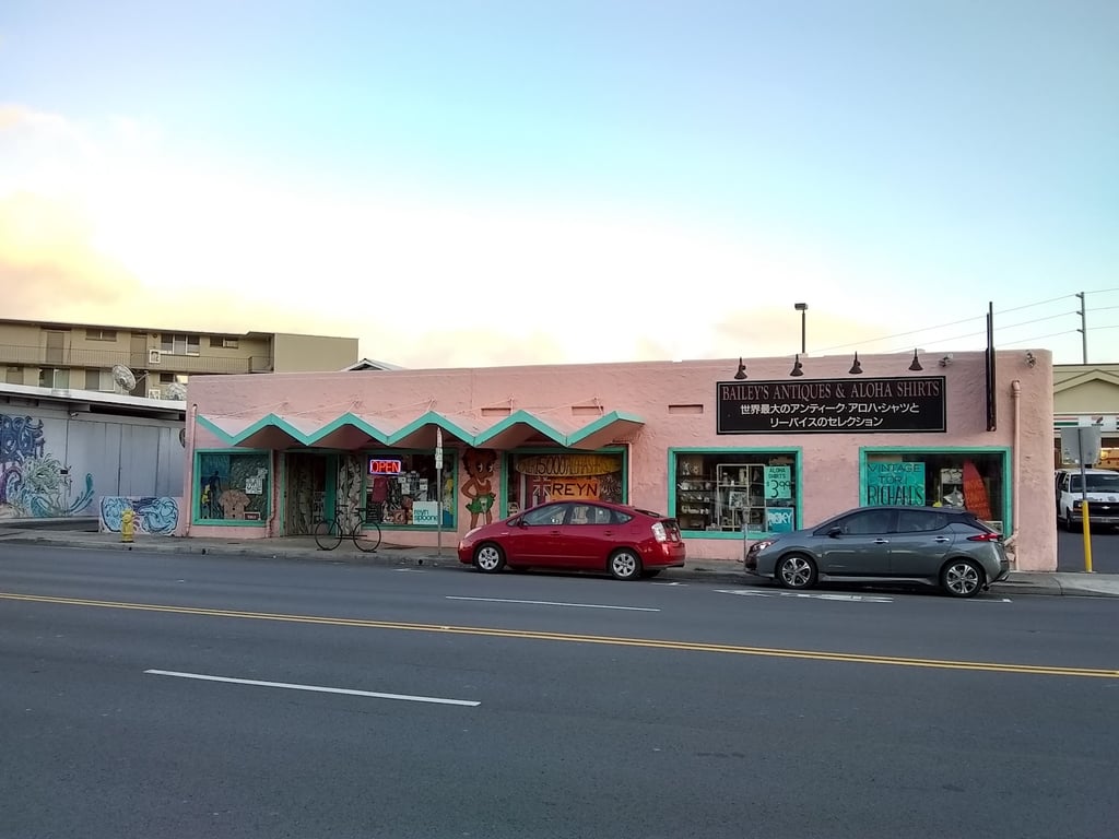 Bailey’s Antiques and Aloha Shirts