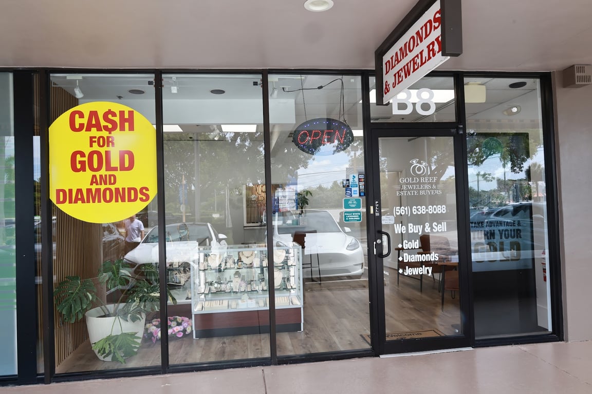 Gold Reef Cash For Gold Delray Beach – Sell Gold, Jewelry, Coins, Diamonds