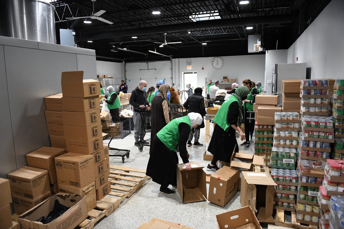 Mosque Foundation Food Pantry