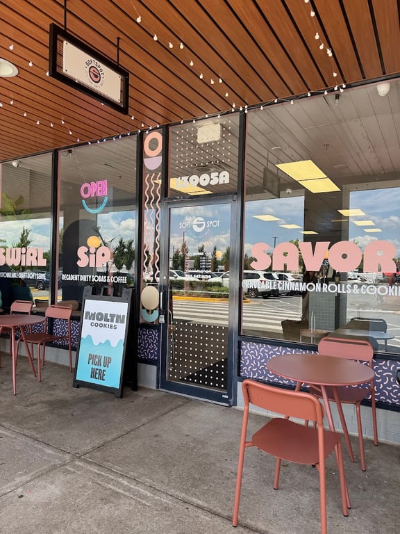 SoftSpot | Craft Soft Serve + Cinnamon Rolls + Dirty Sodas + More
