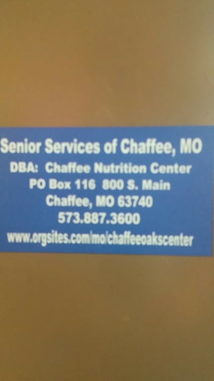 Chaffee Nutrition Program