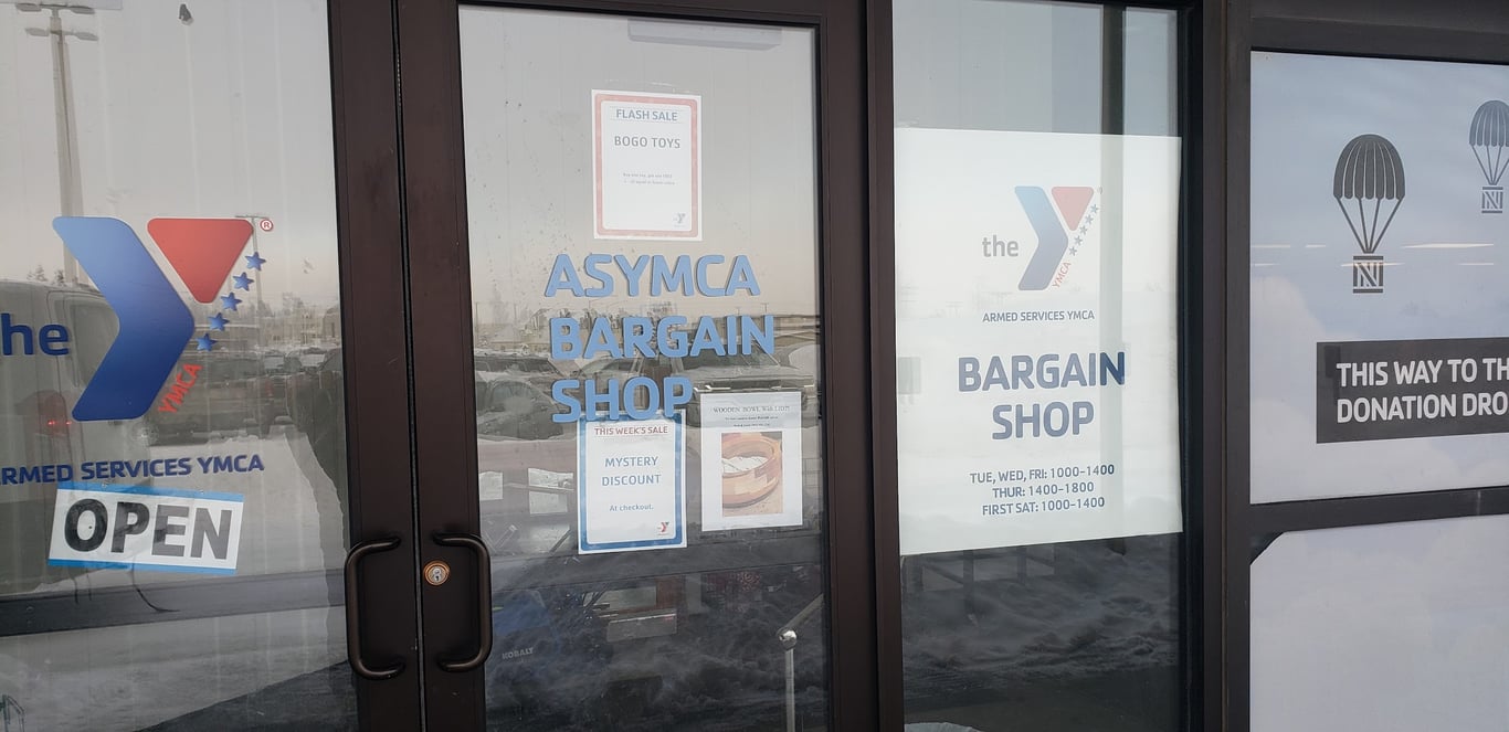 ASYMCA Bargain Shop JBER-Elmendorf