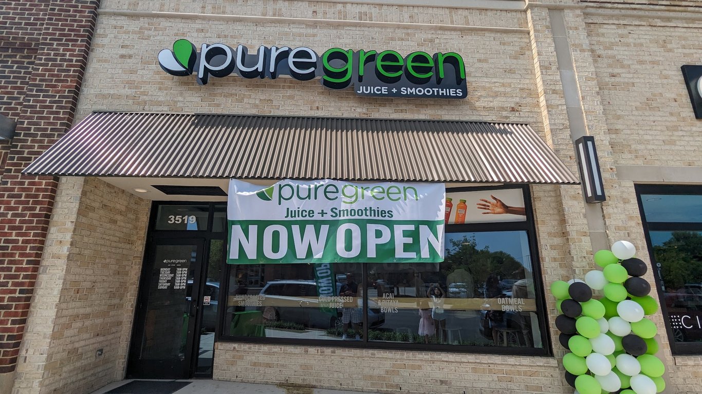 Pure Green – Juice Bar Carytown Exchange