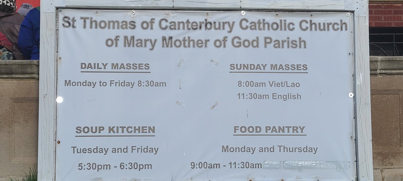 Saint Thomas of Canterbury – Food Distribution Center