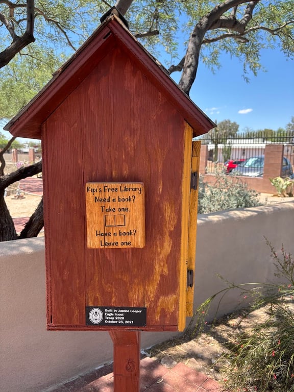 Little Free Food Pantry and Library