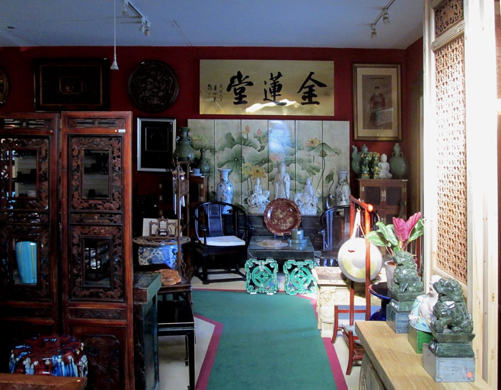 Golden Lotus Antique