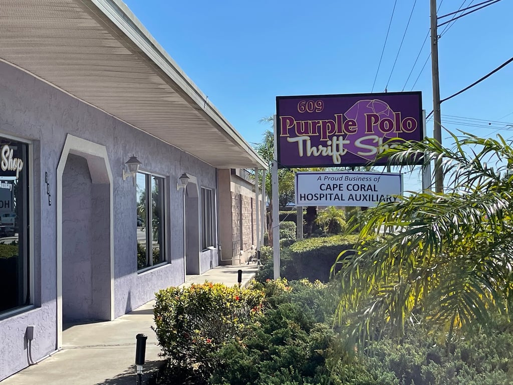 Purple Polo Thrift Shop