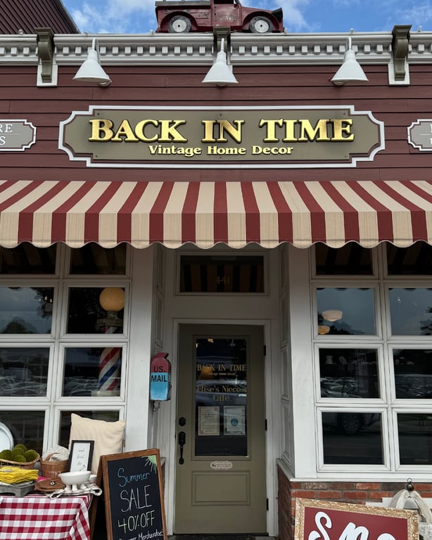 Back In Time, Vintage Home Decor
