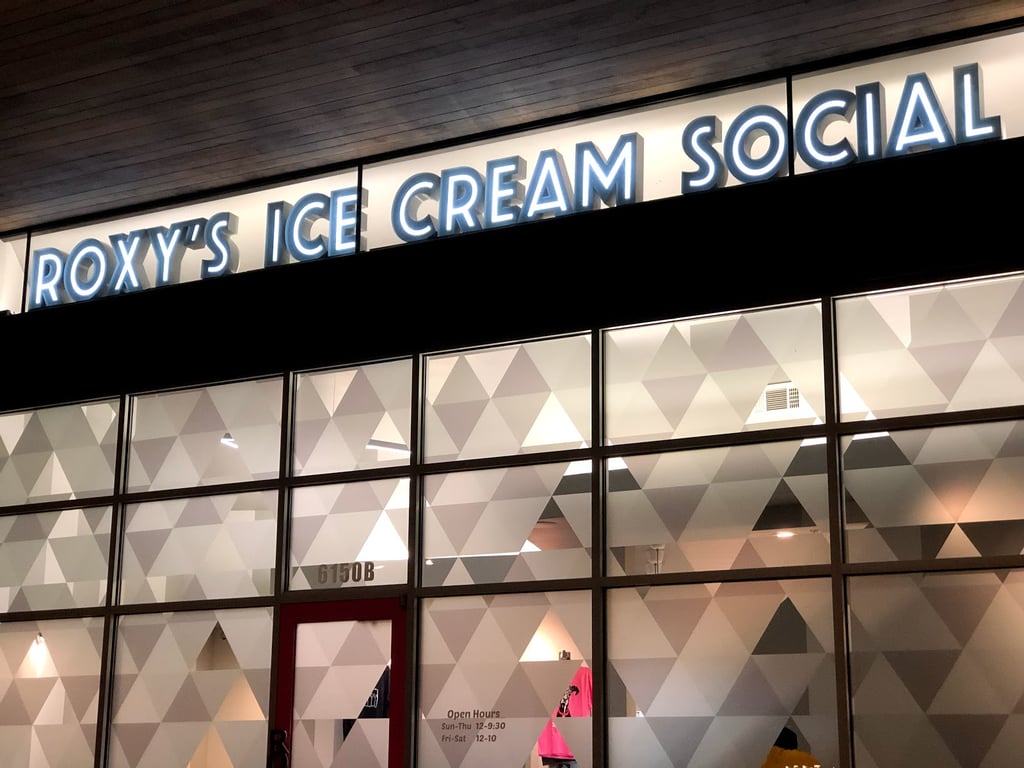 Roxy’s Ice Cream Social