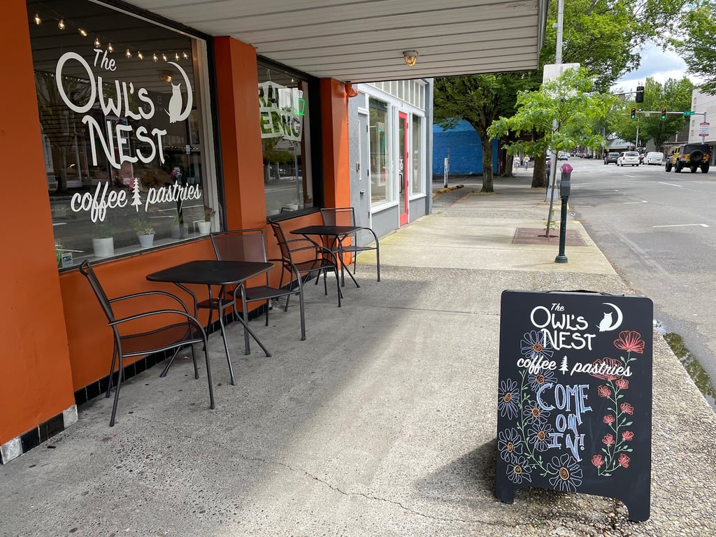 The Owl’s Nest coffee + pastries