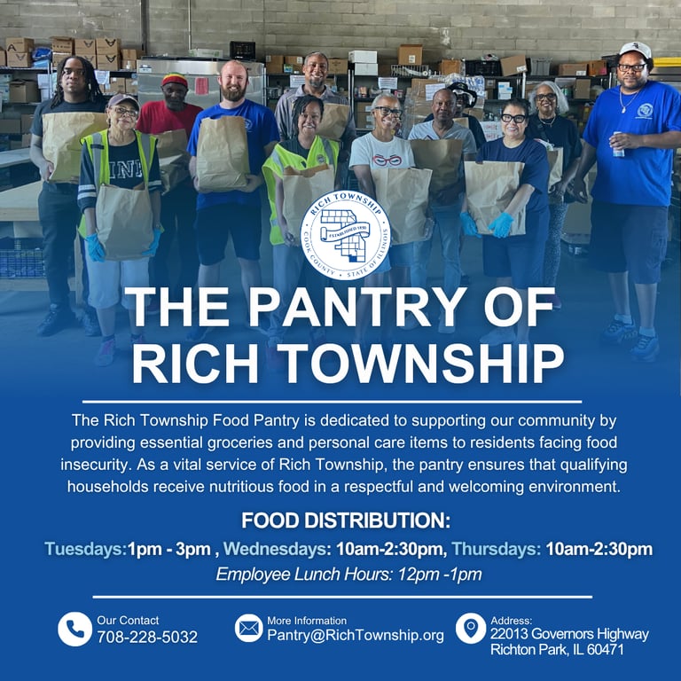 The Pantry of Rich Township – Food Distribution Center
