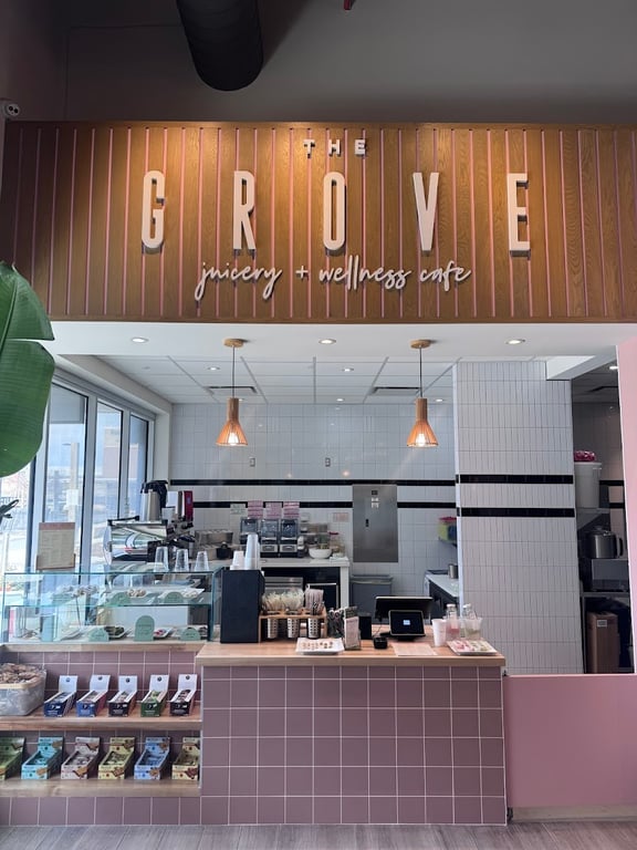 The Grove Juicery & Wellness Cafe ~ AKSARBEN