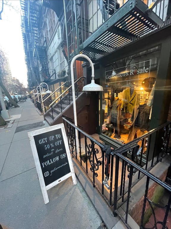 Gentlemen’s Resale
