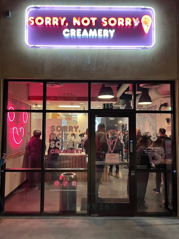 Sorry Not Sorry Creamery – Flamingo