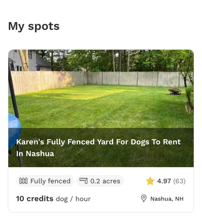 Private Dog Park