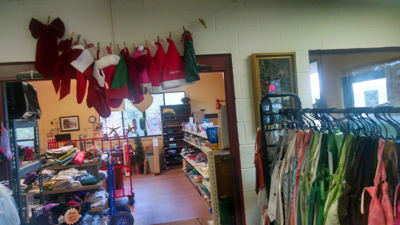The storage locker thrift store