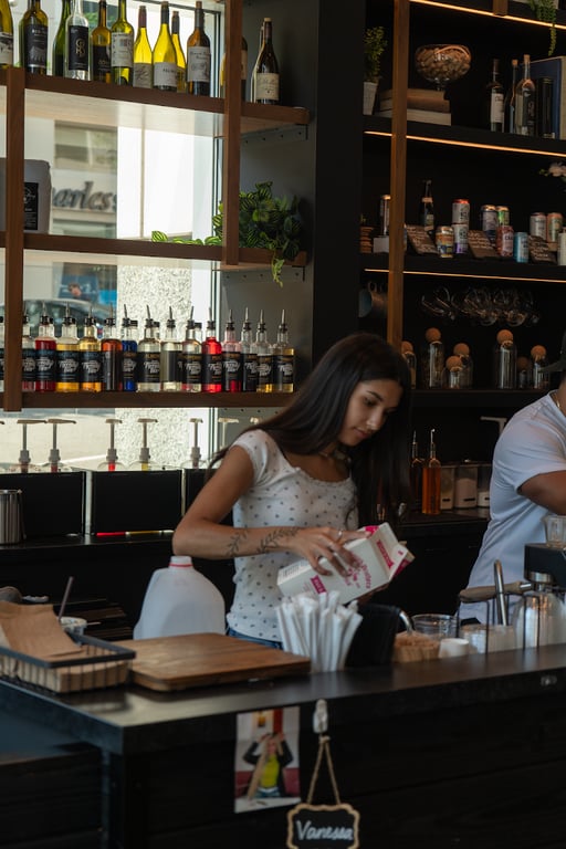 Ebony and Ivory Coffee