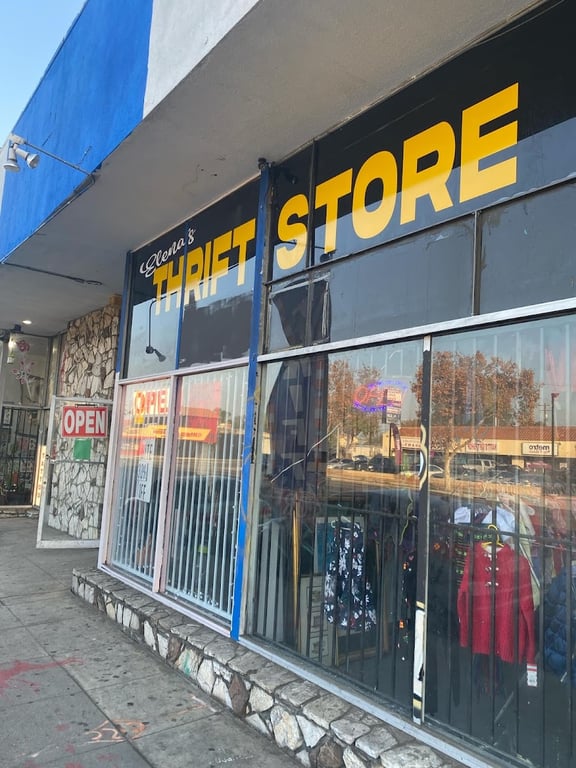 Elena’s thrift store