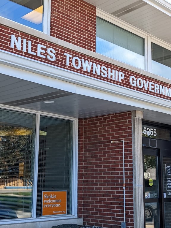Niles Township Government Food Pantry Parking Lot