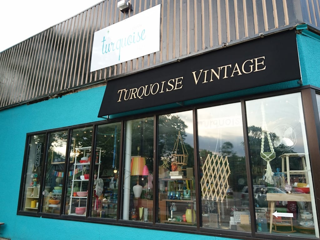 Photo of turquoise vintage