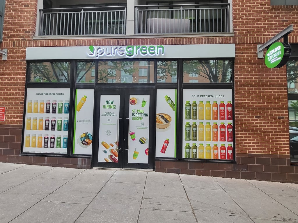 Pure Green – Juice Bar | Charles Village