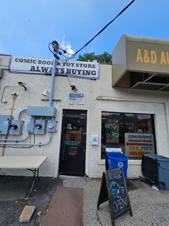 Anthony’s Comic Books, Original Art, & Collectibles Retail Store