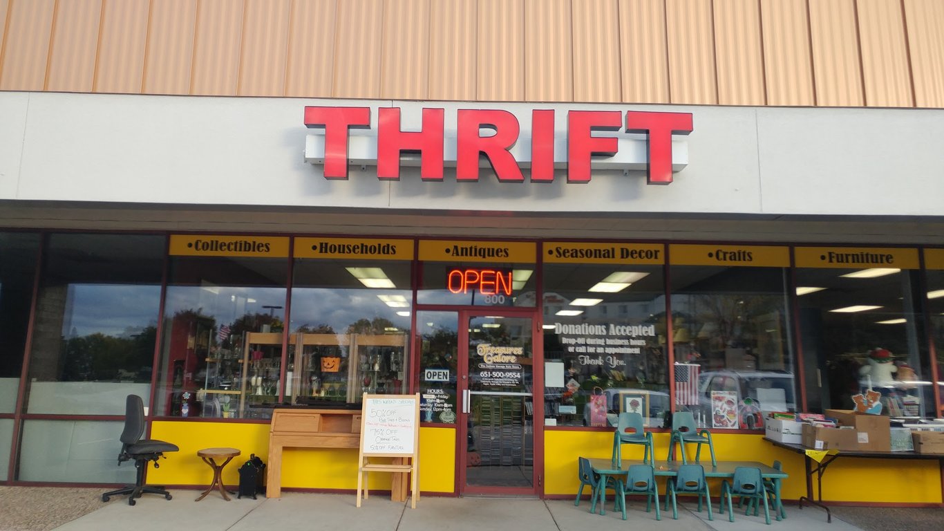 Treasures Galore The Indoor Garage Sale Thrift Store