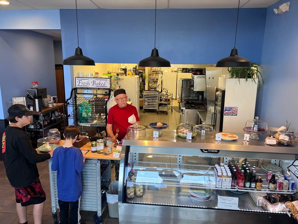 Ann’s Gluten Free Bakery Inside the Cornflower Cafe