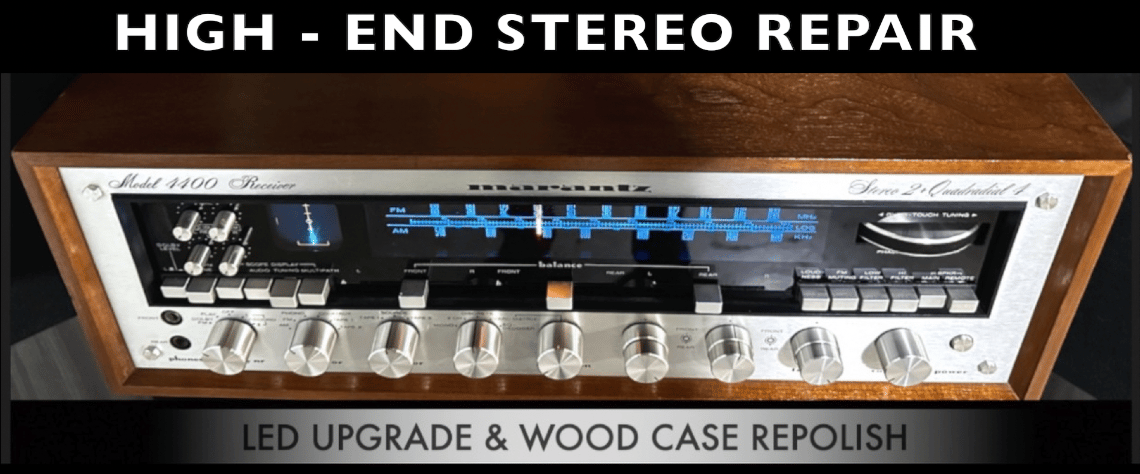 vintage – stereo – turntable repair