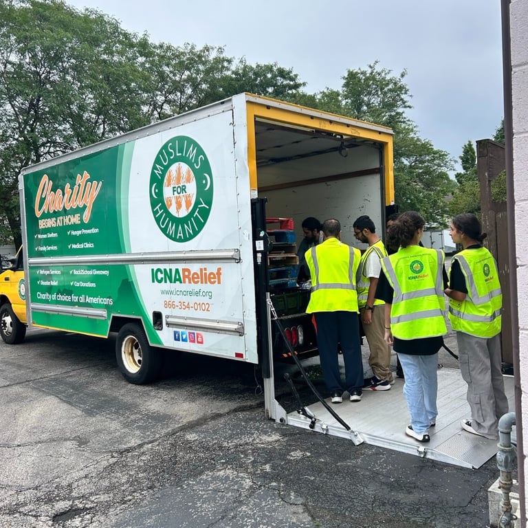 ICNA Relief Resource Center and Food Pantry