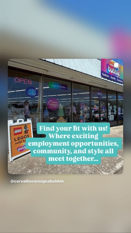 Consign a Bubble (formerly Mother Goose Resale)