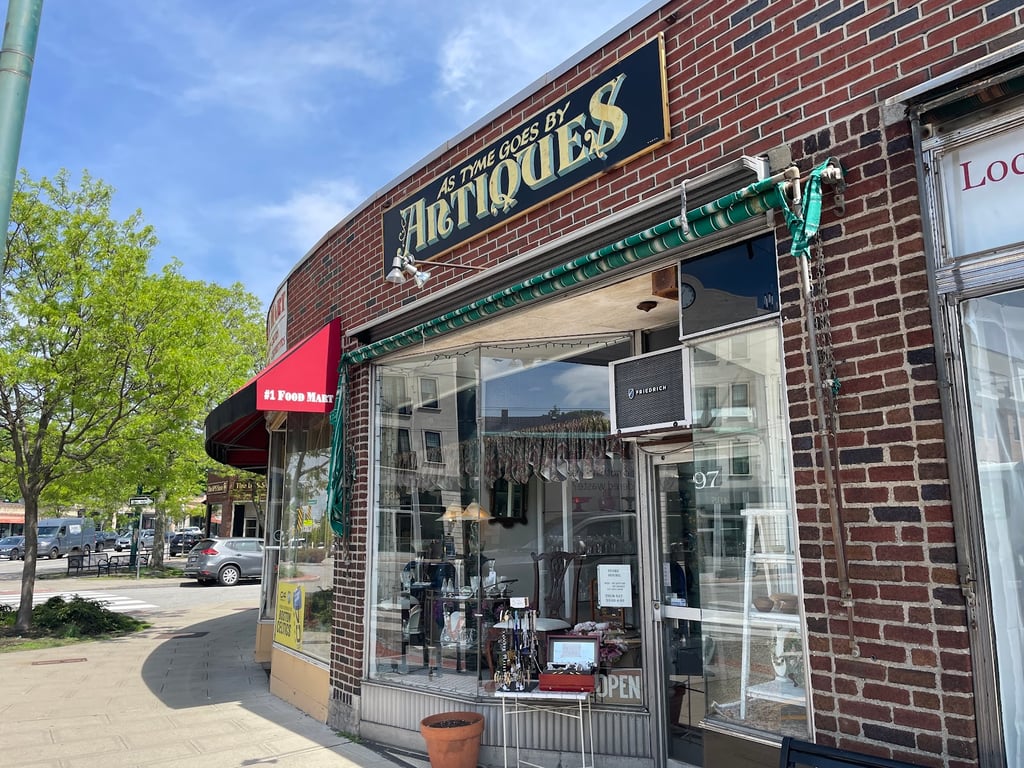 Photo of As Tyme Goes By Antiques, owner Annette Hannon