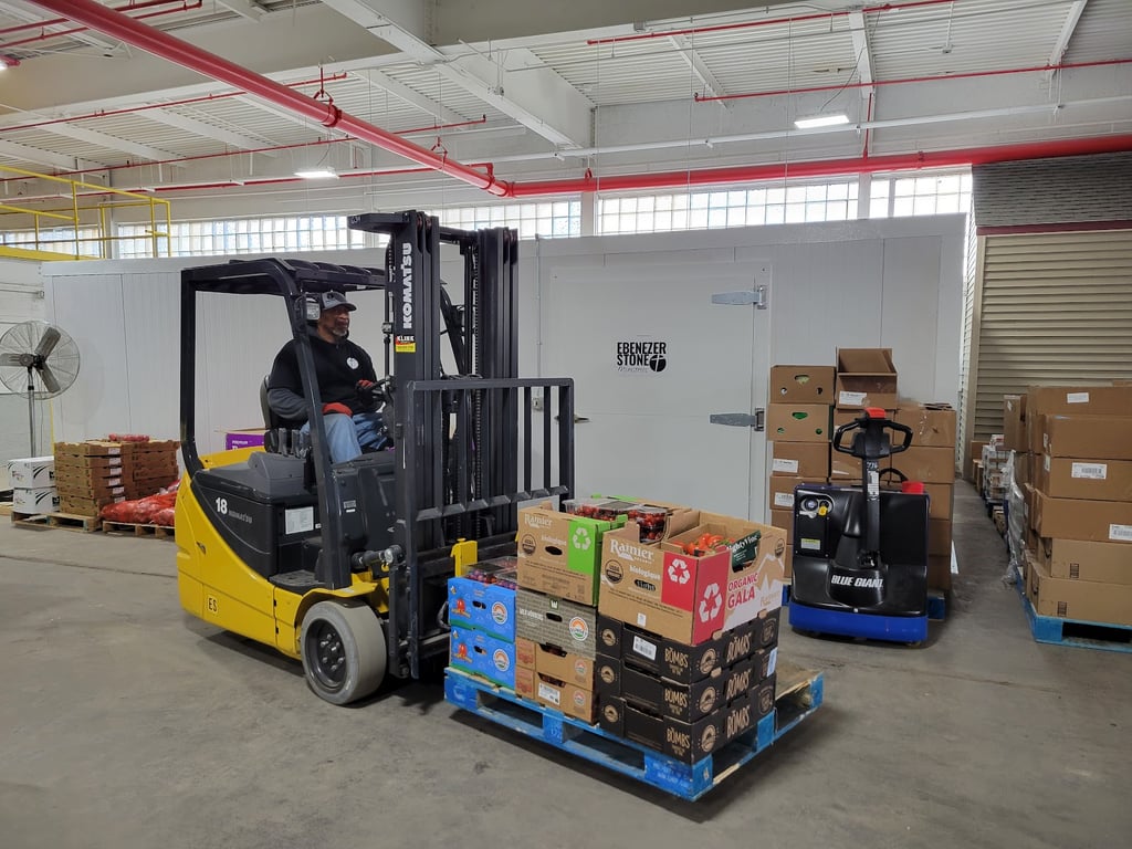 Ebenezer Stone Ministries Warehouse