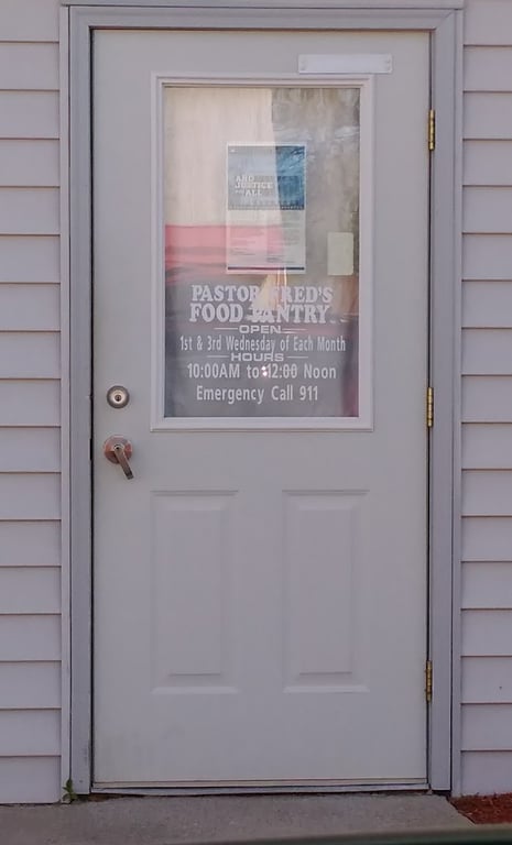 Pastor Fred’s Food Pantry