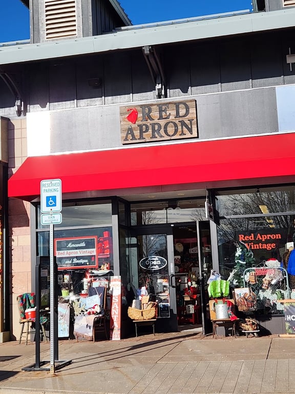 Red Apron Vintage