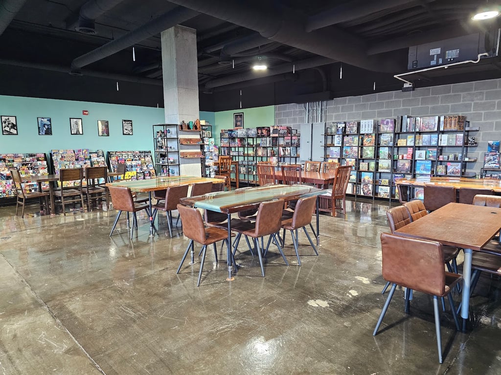 Chaotic Good: Coffee, Comics and Games