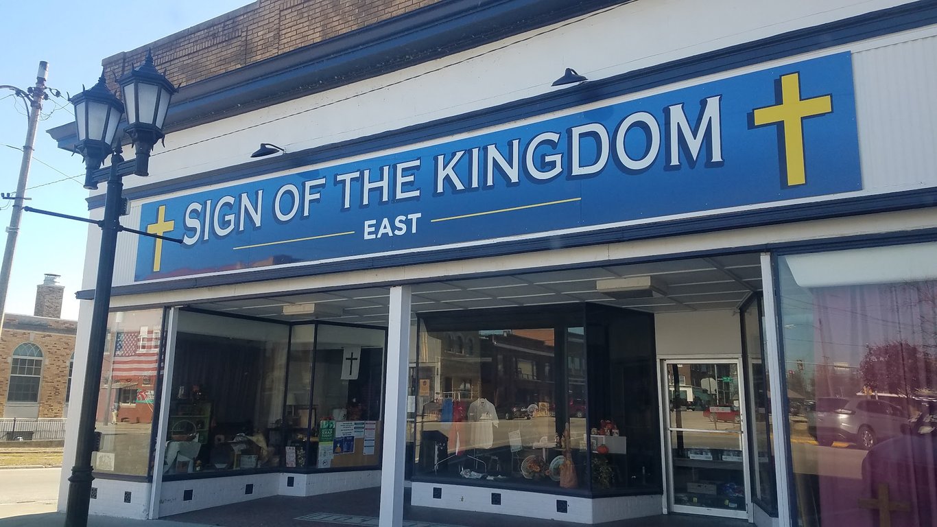 Sign of the Kingdom East – Food Distribution Center