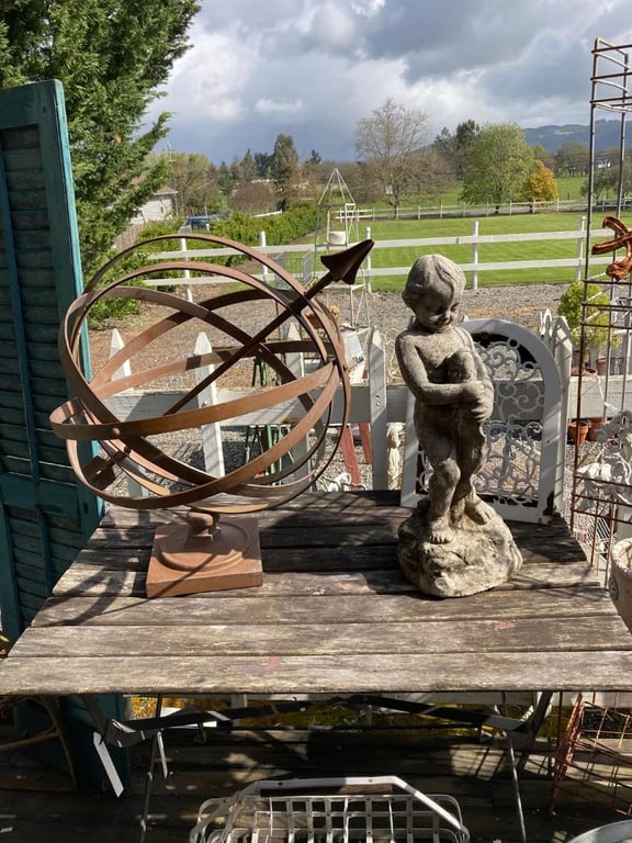 Saving Grace Antiques is open the first Friday, Saturday, and Sunday of each month from 11:00 to 4:00 pm.