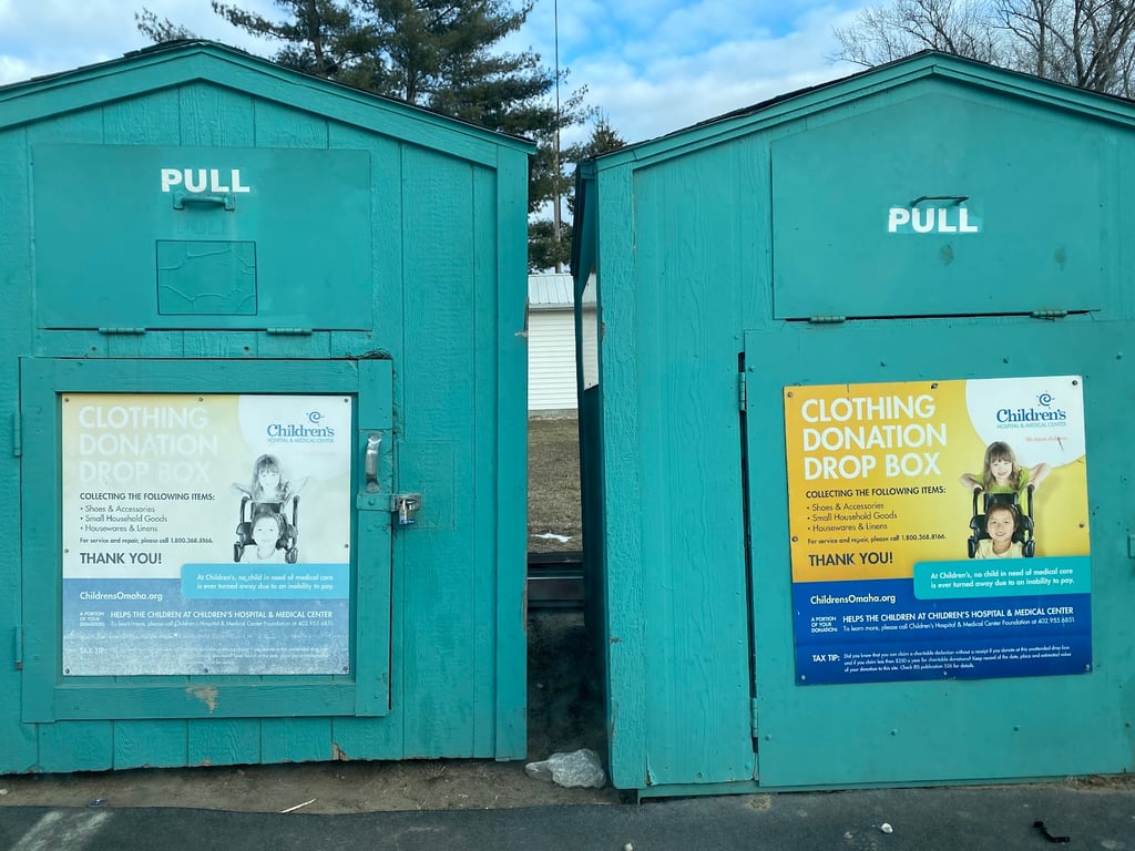 Clothing Donation Drop Box (Children’s Hospital & Medical Center