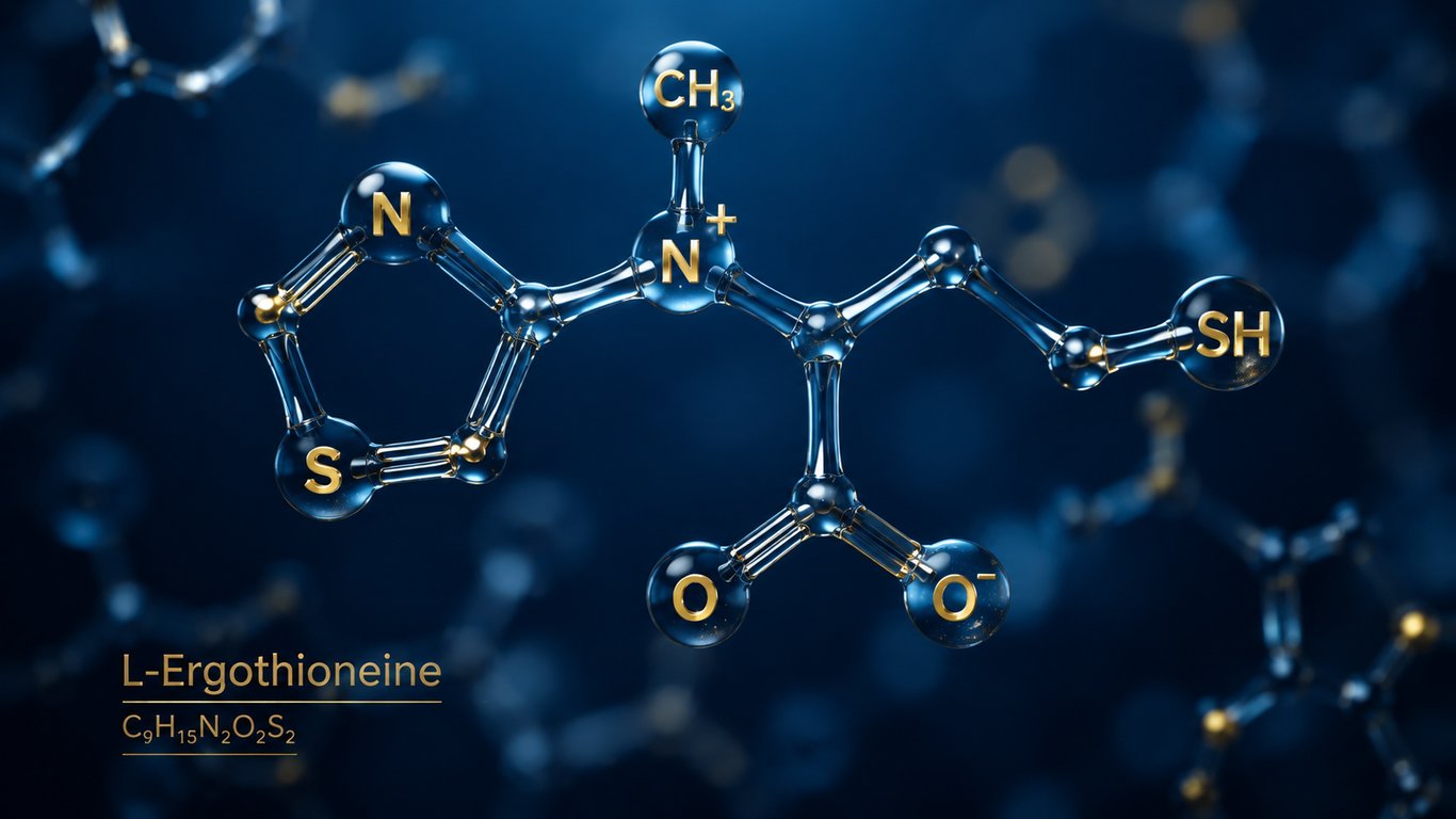 L-Ergothioneine and Skin Antioxidant Support in Healthy Aging Formulas